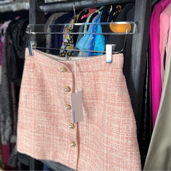 REFORMATION Brielle Tweed-textured Woven Mini Skirt - Picture 9 of 14